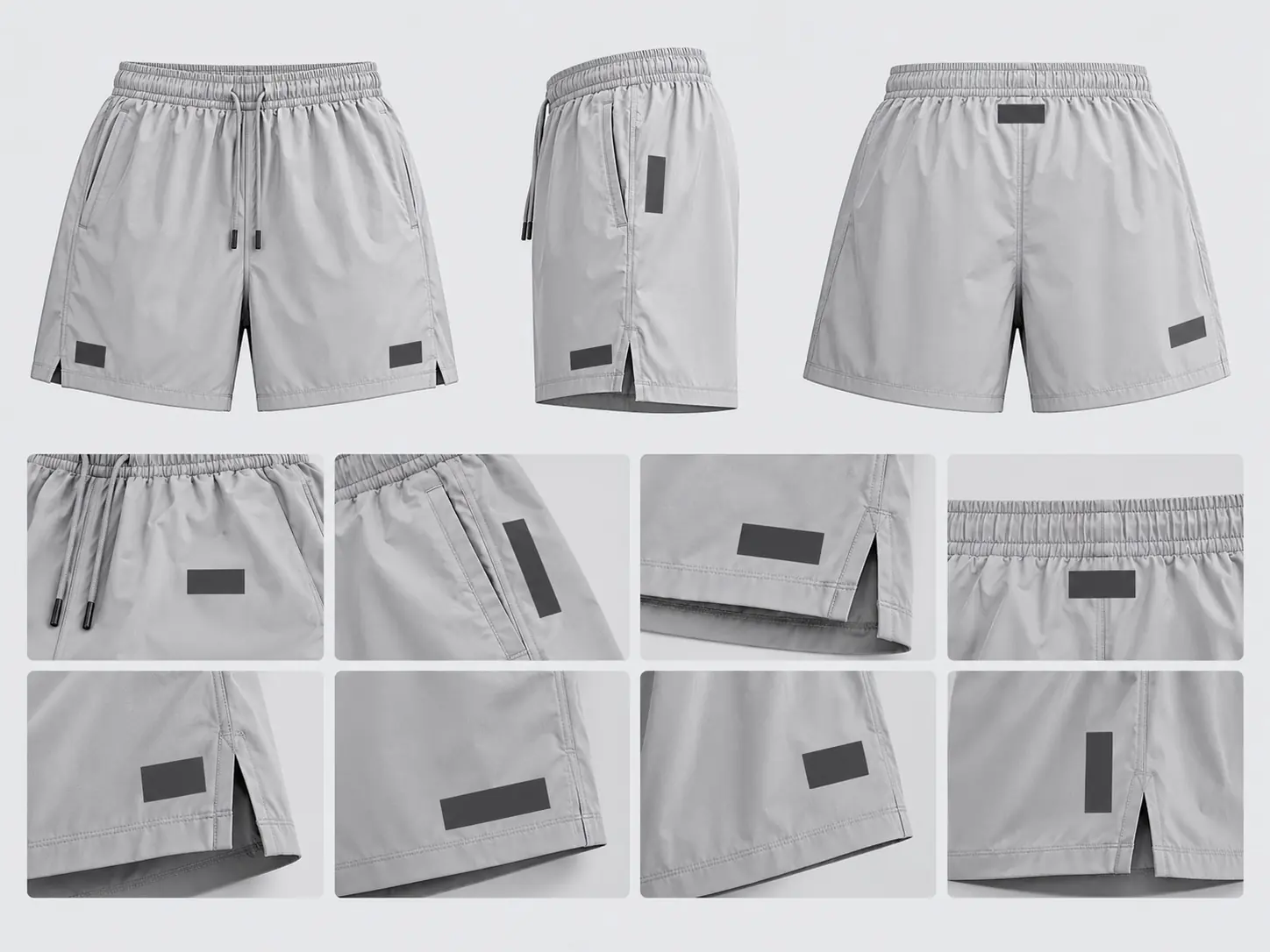 Shorts leg graphic placement — RUIXING Sportswear