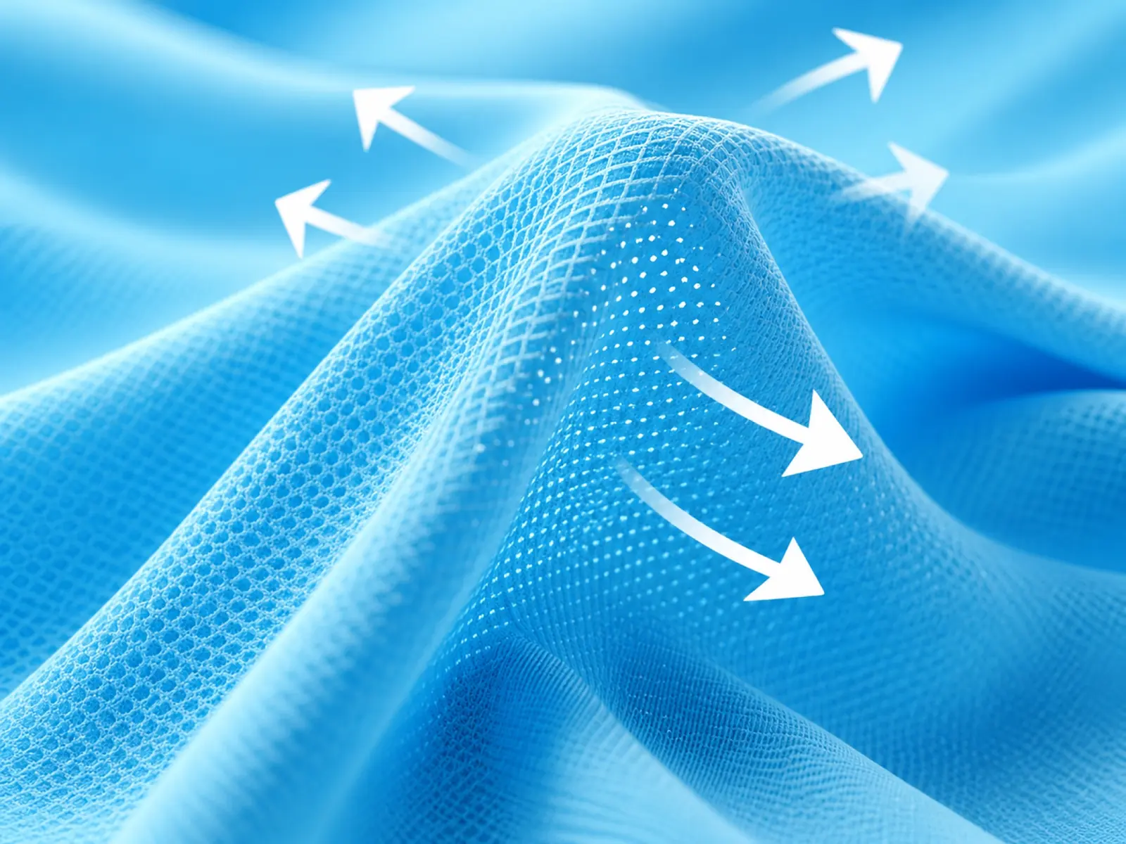 Top fabric close-up — RUIXING Sportswear