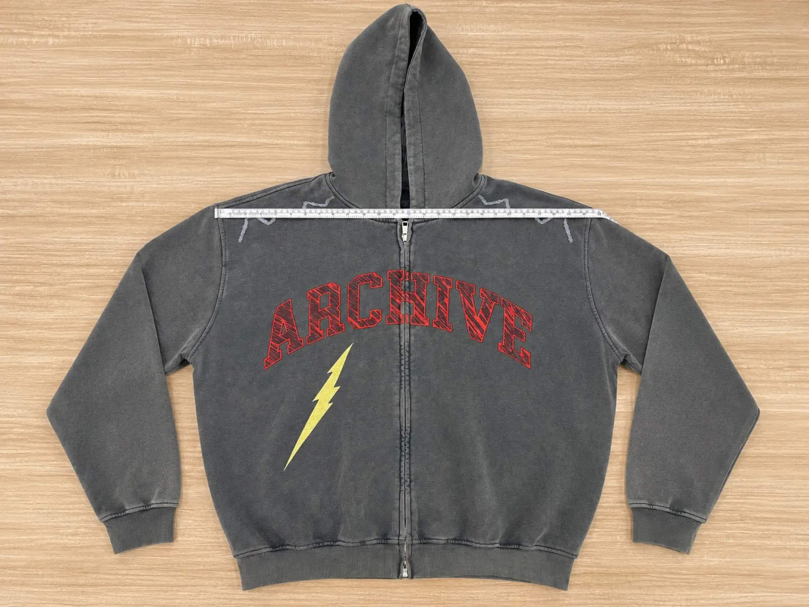 Hoodie measurement — RUIXING Sportswear