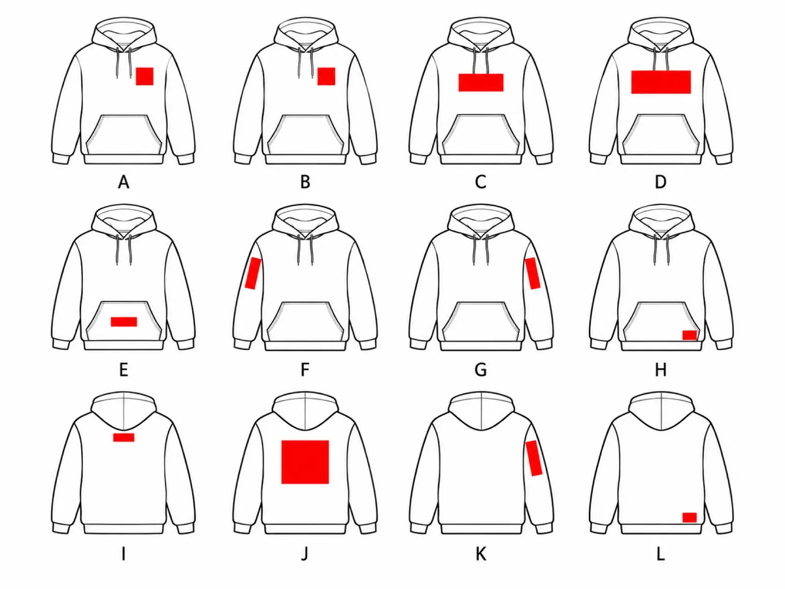 Hoodie branding detail — RUIXING Sportswear