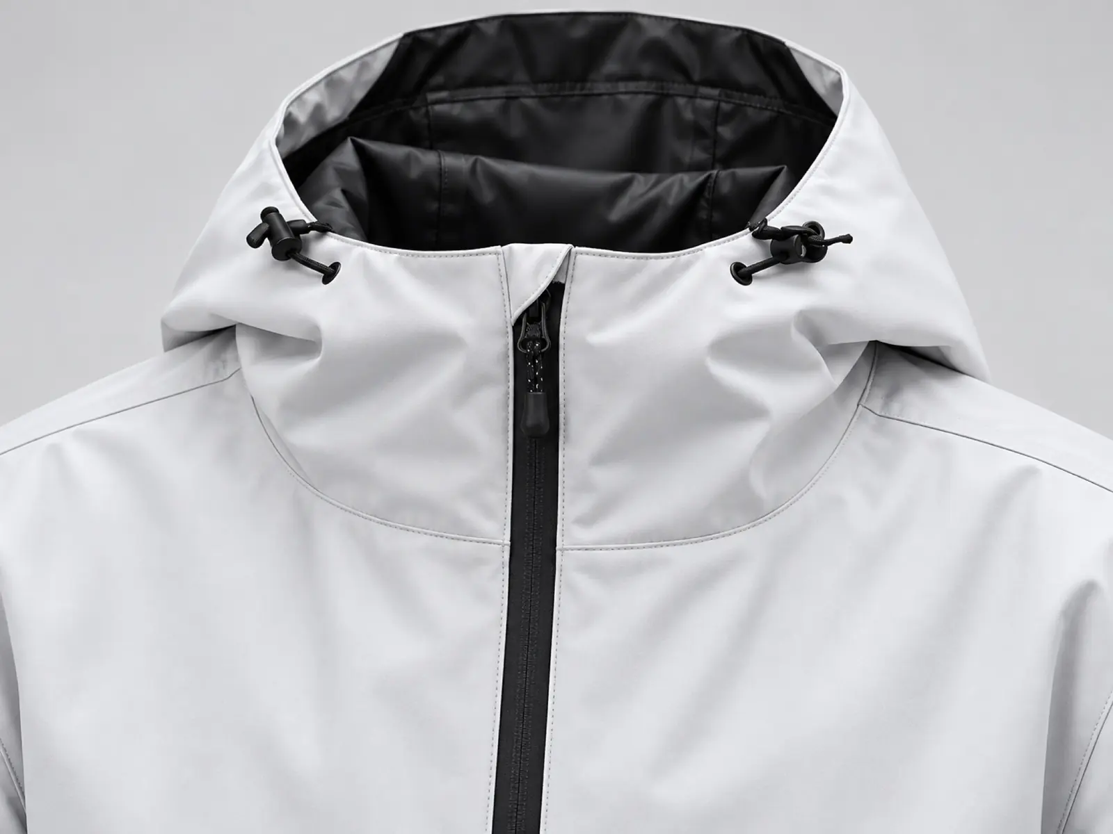 Zipper & collar detail — RUIXING Sportswear