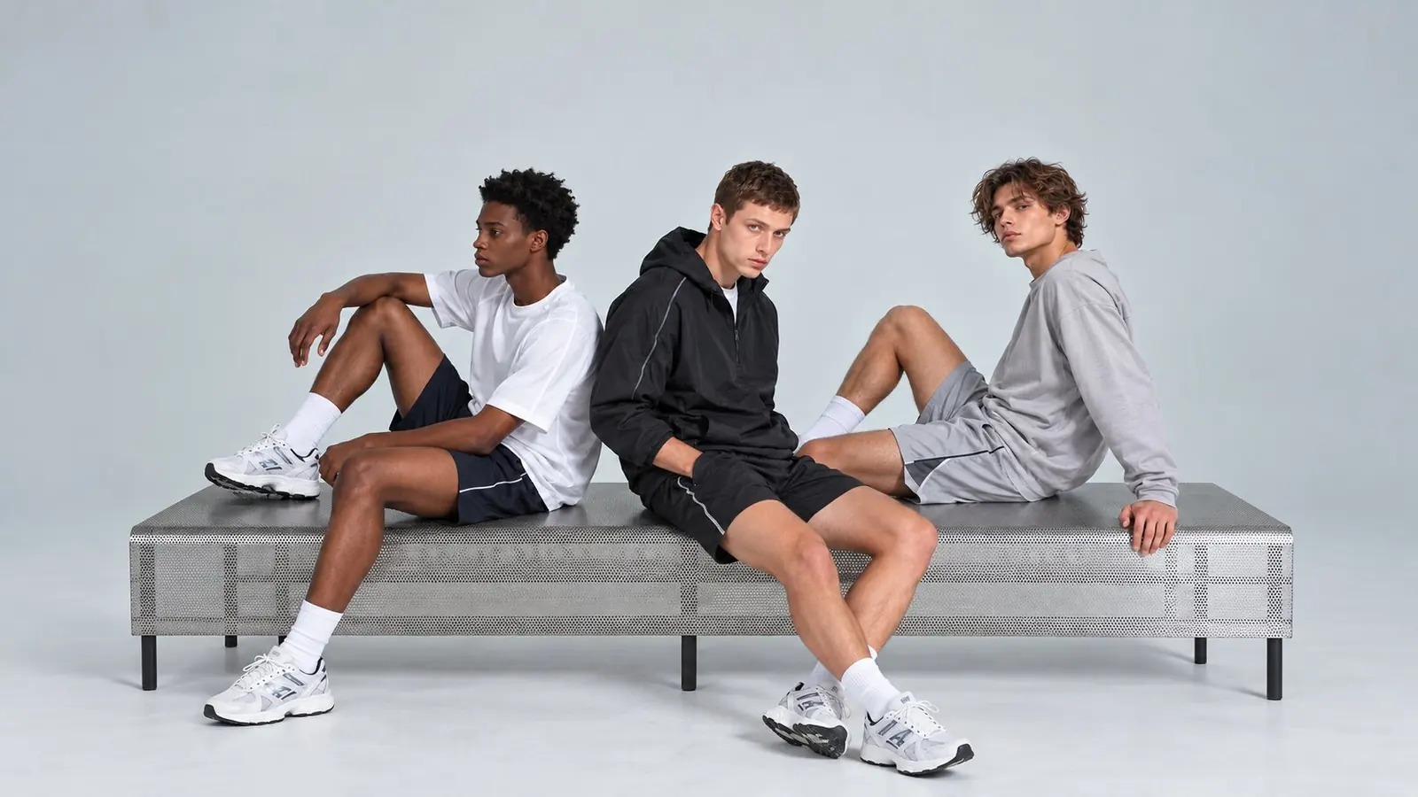 Shorts on model — RUIXING Sportswear