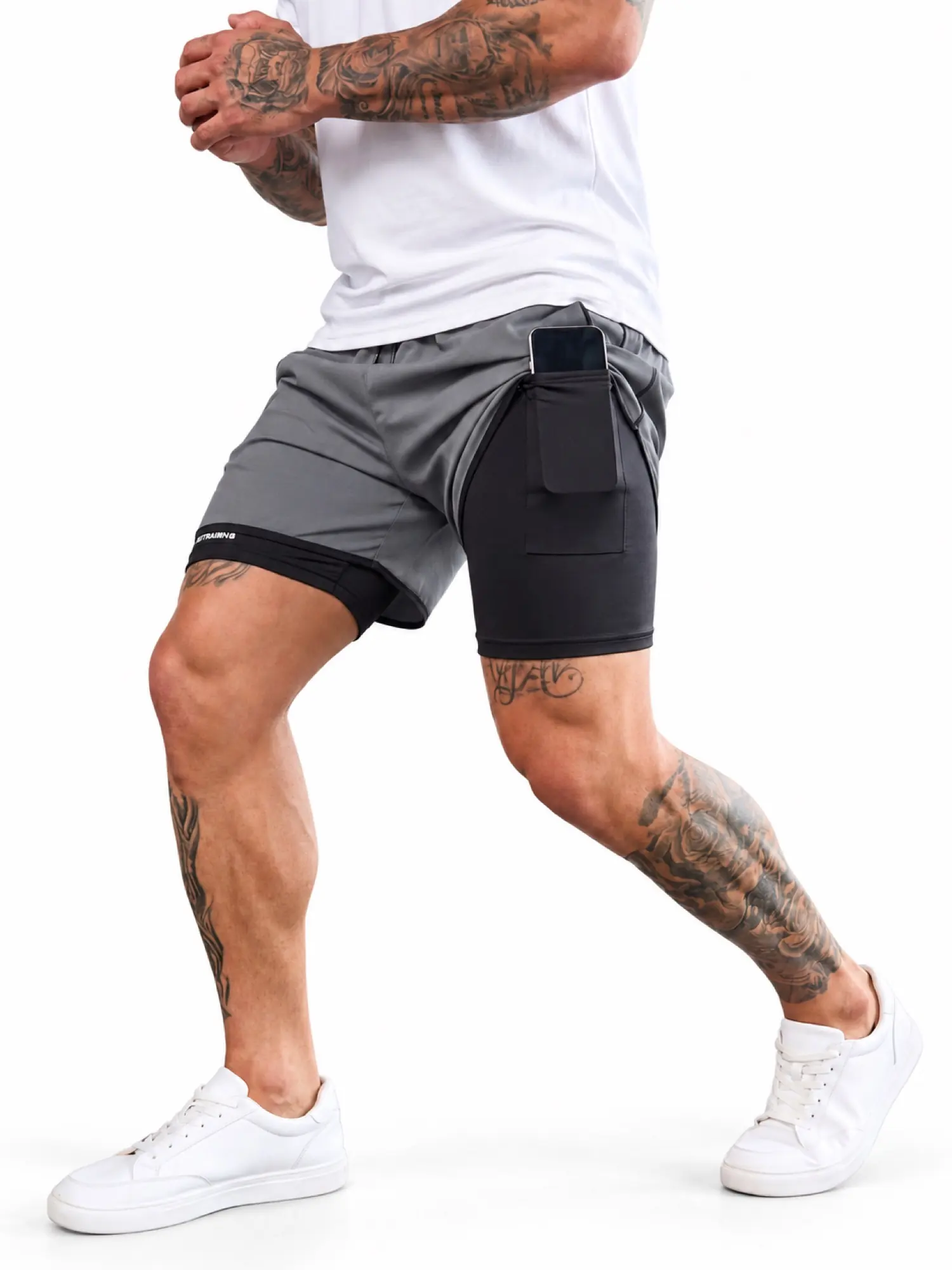 2-in-1 Shorts — RUIXING Sportswear