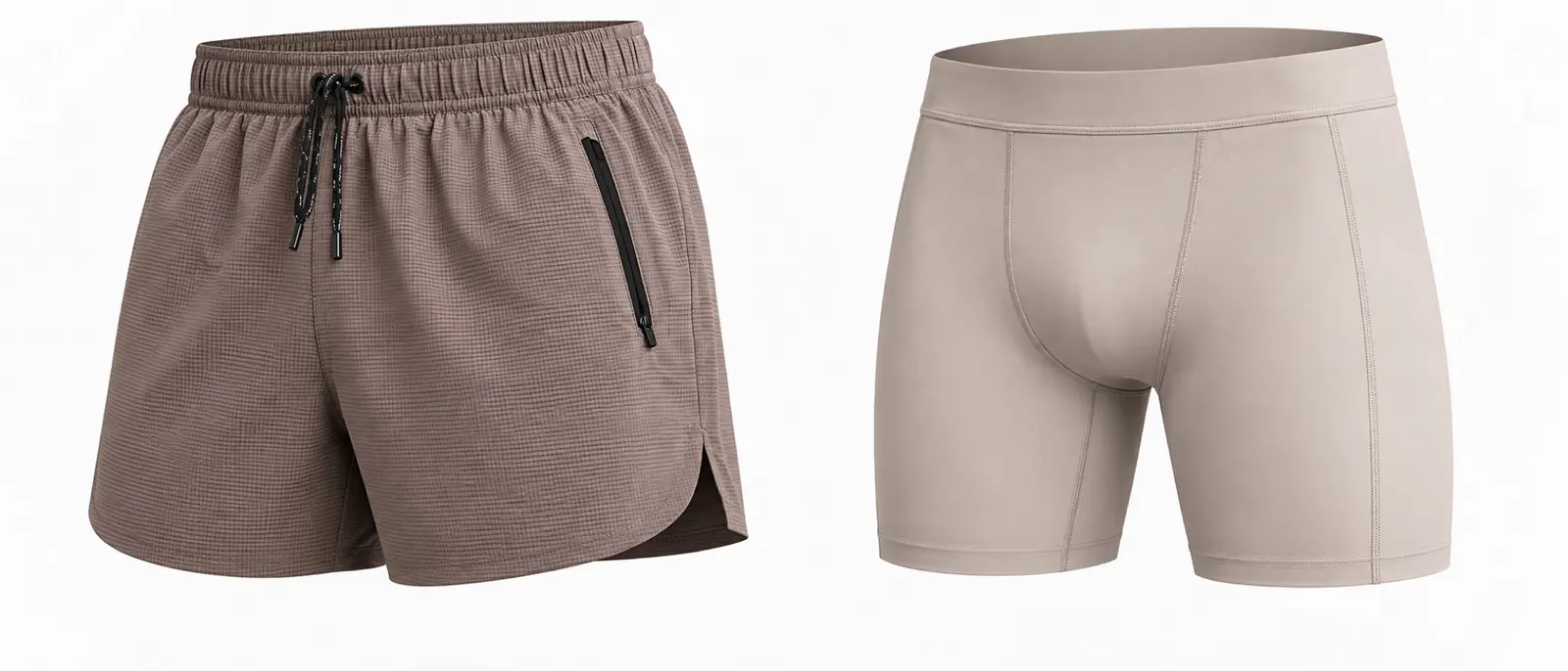 Outer short vs liner — RUIXING Sportswear