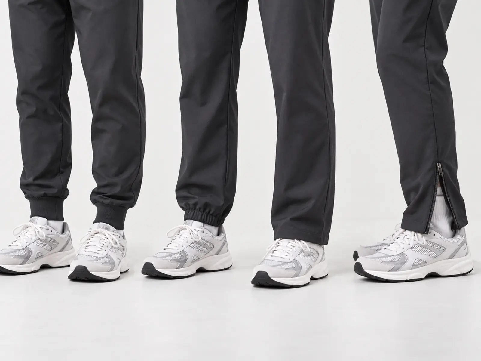 Hem options side by side — RUIXING Sportswear