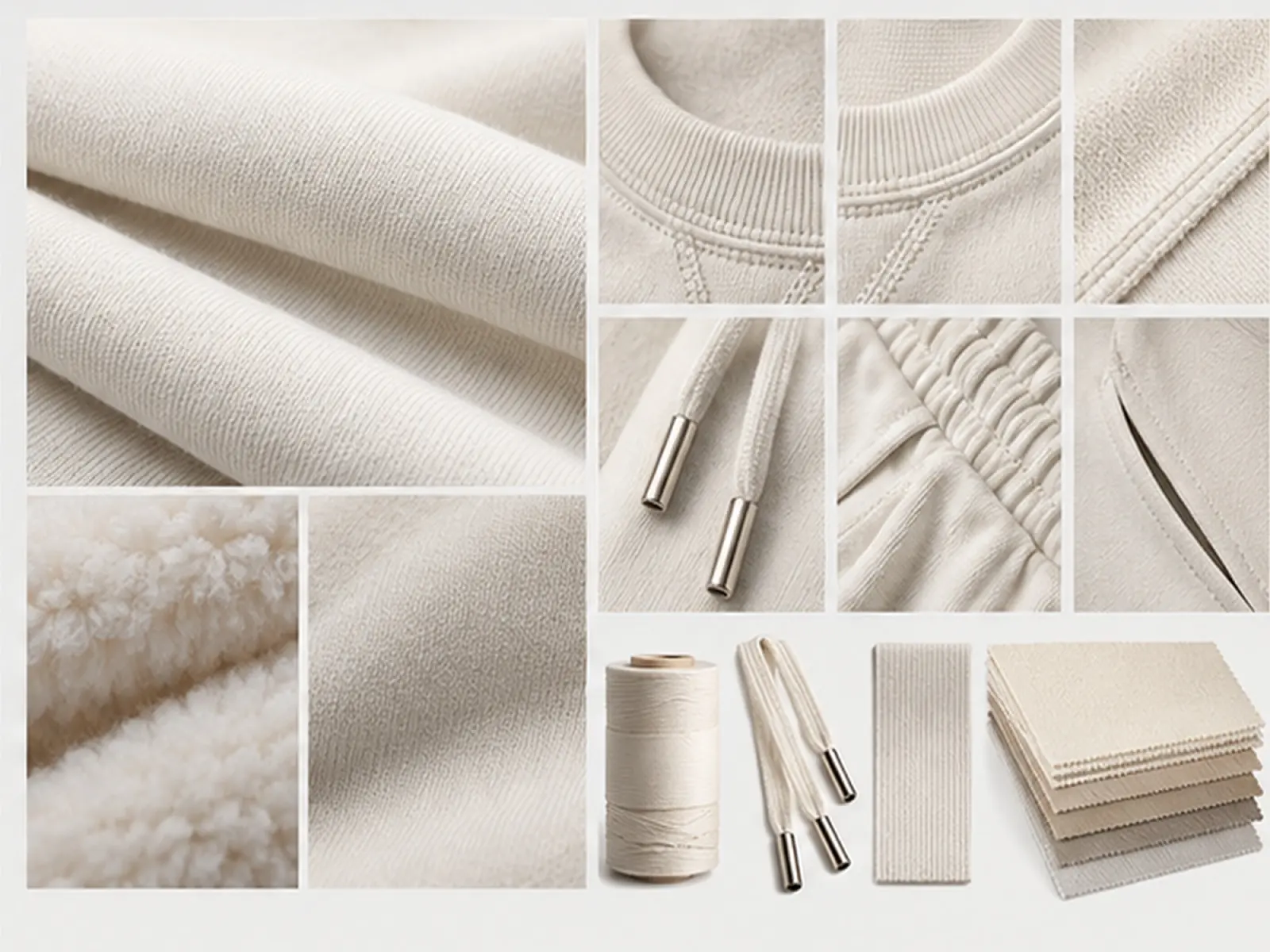 Example: fabric swatches & notes — RUIXING Sportswear