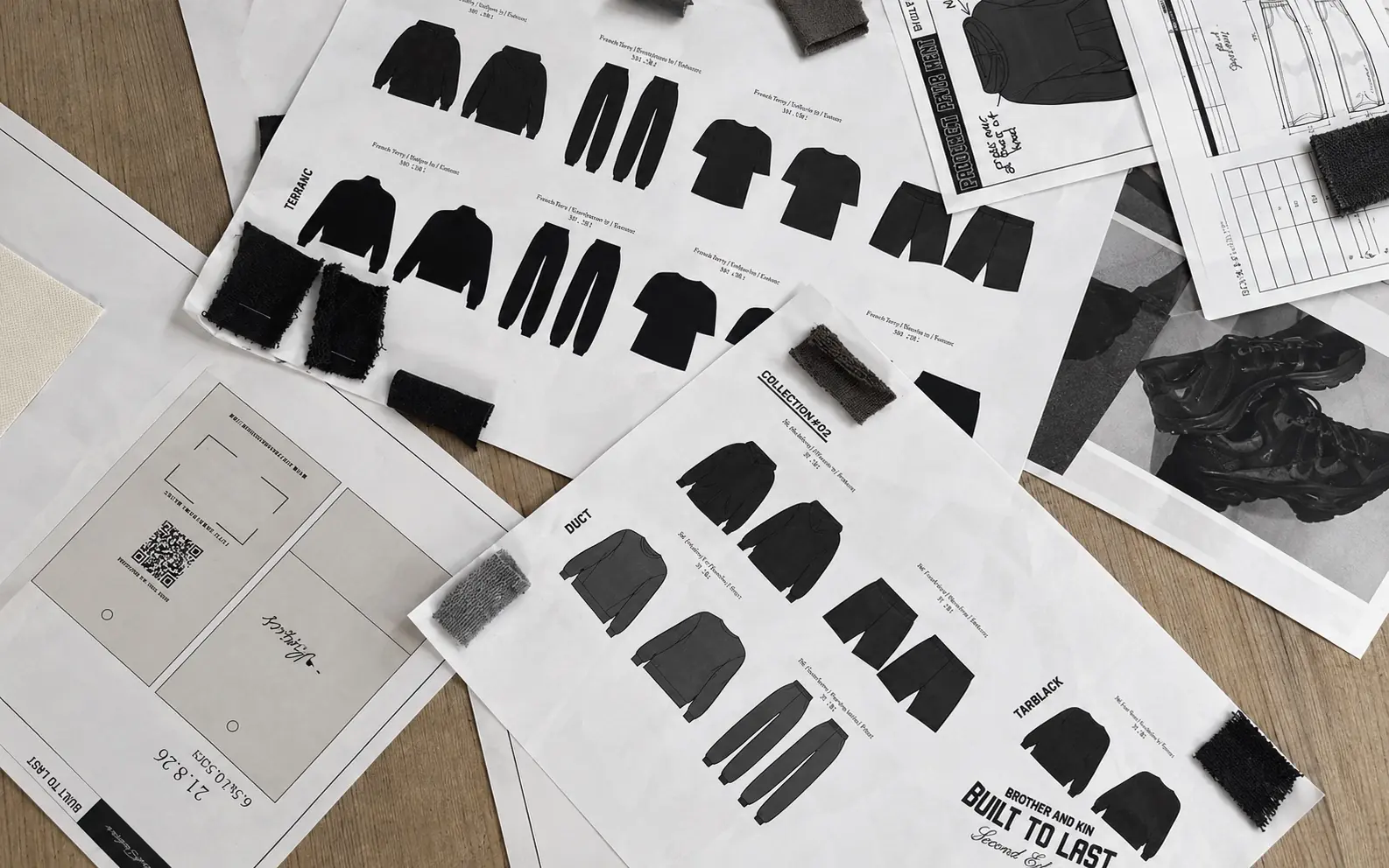 Pattern, size chart & sample — RUIXING Sportswear