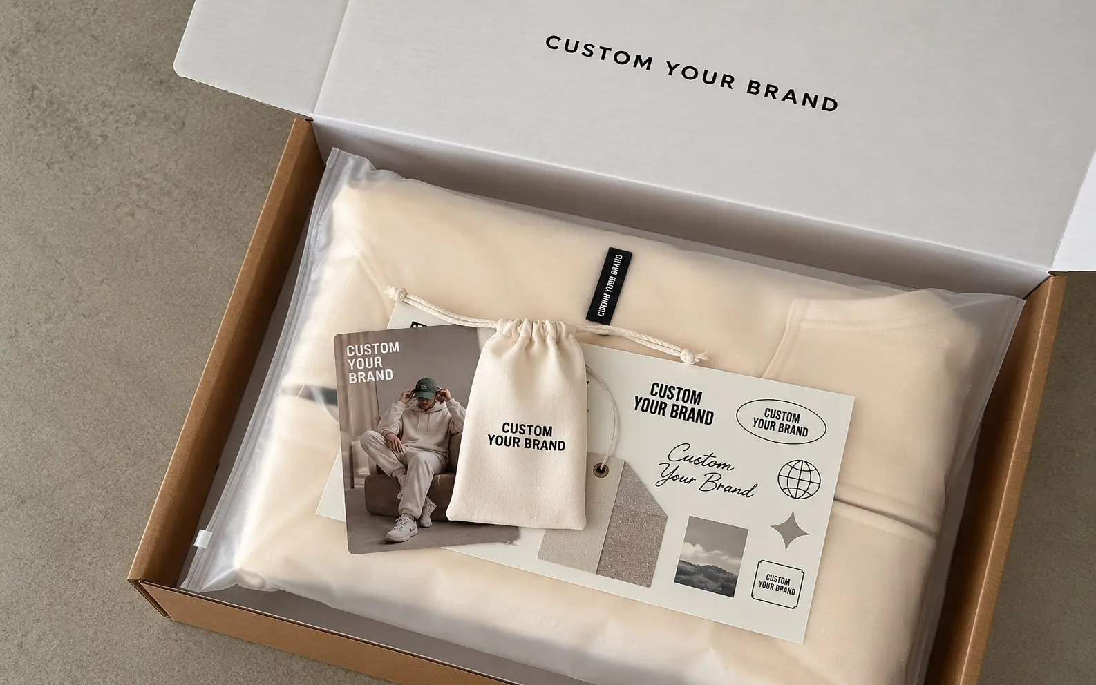 Labels, hangtags & packaging — RUIXING Sportswear