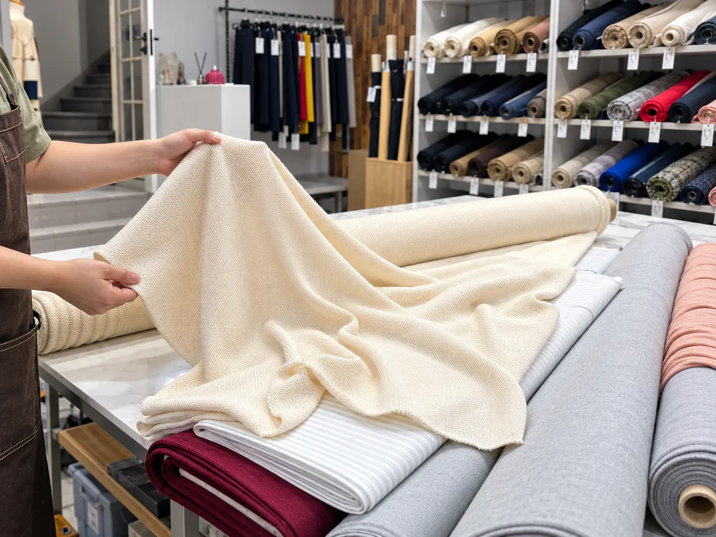 Fabric Receipt & Preparation — RUIXING Sportswear