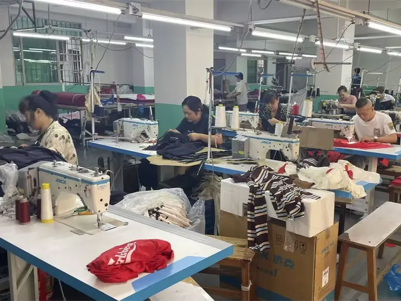 Sewing & Assembly — RUIXING Sportswear