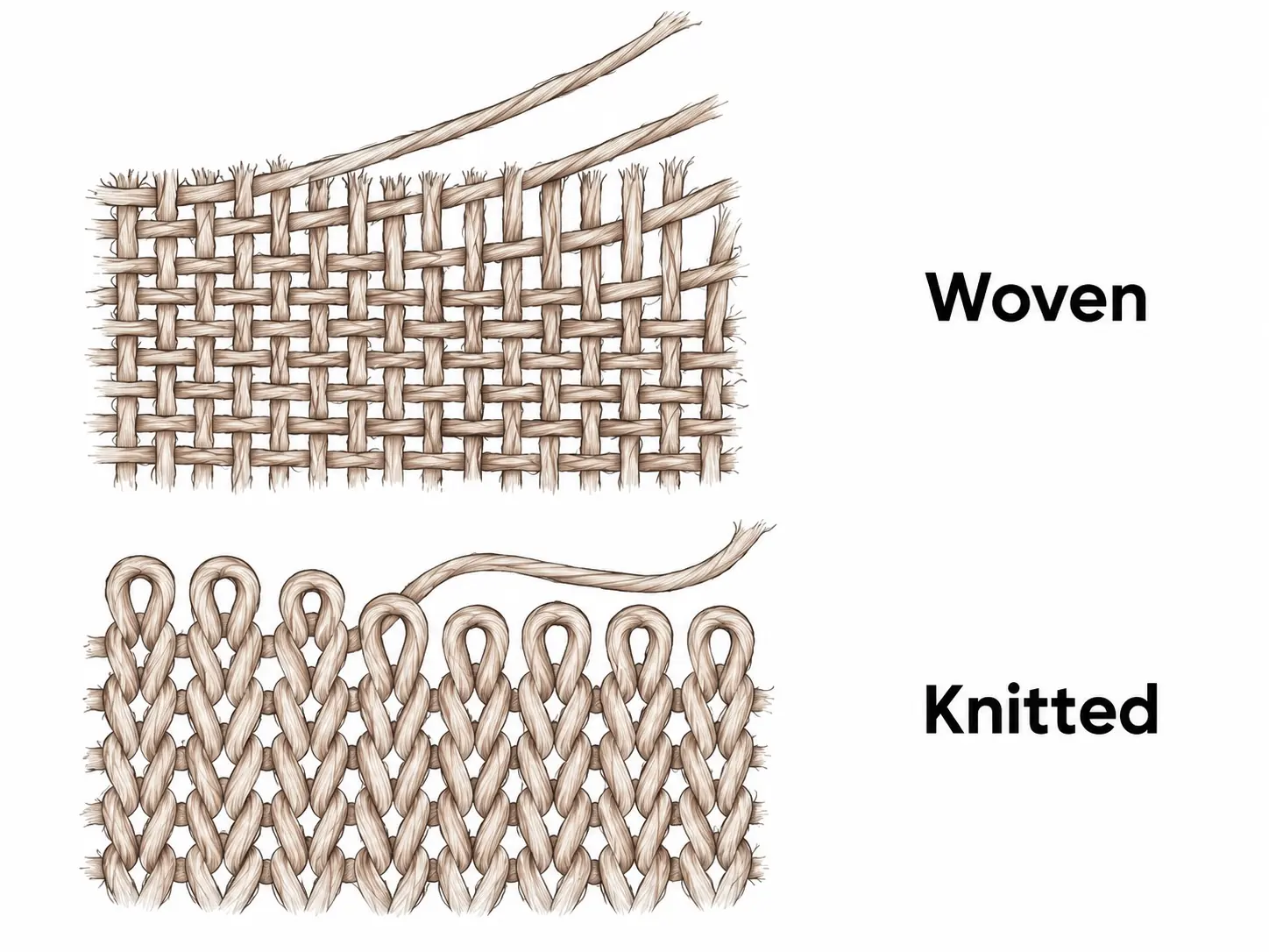 Knit vs woven seam detail — RUIXING Sportswear