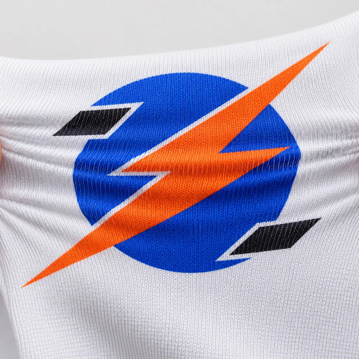 Artwork on stretch knit — RUIXING Sportswear