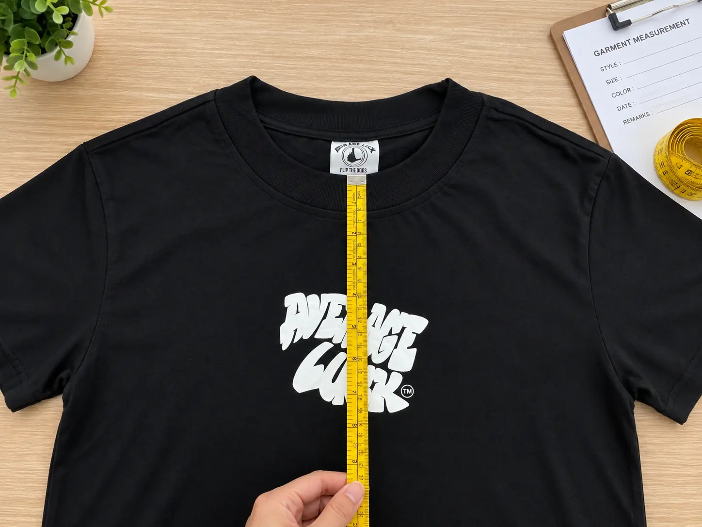 Garment measurement — RUIXING Sportswear