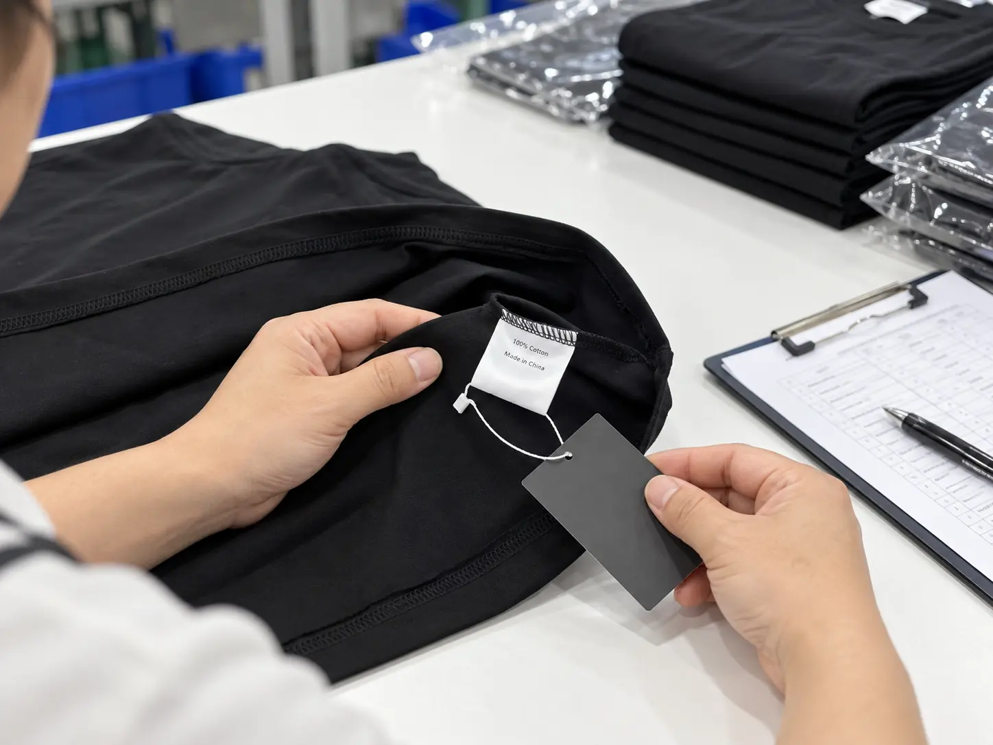 Logo, label & trim check — RUIXING Sportswear