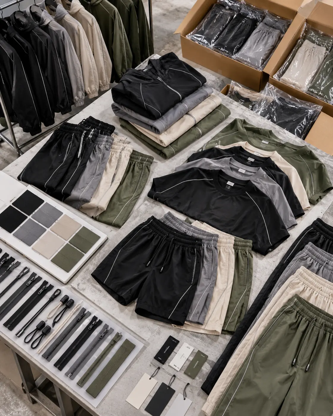Collection color matching — RUIXING Sportswear