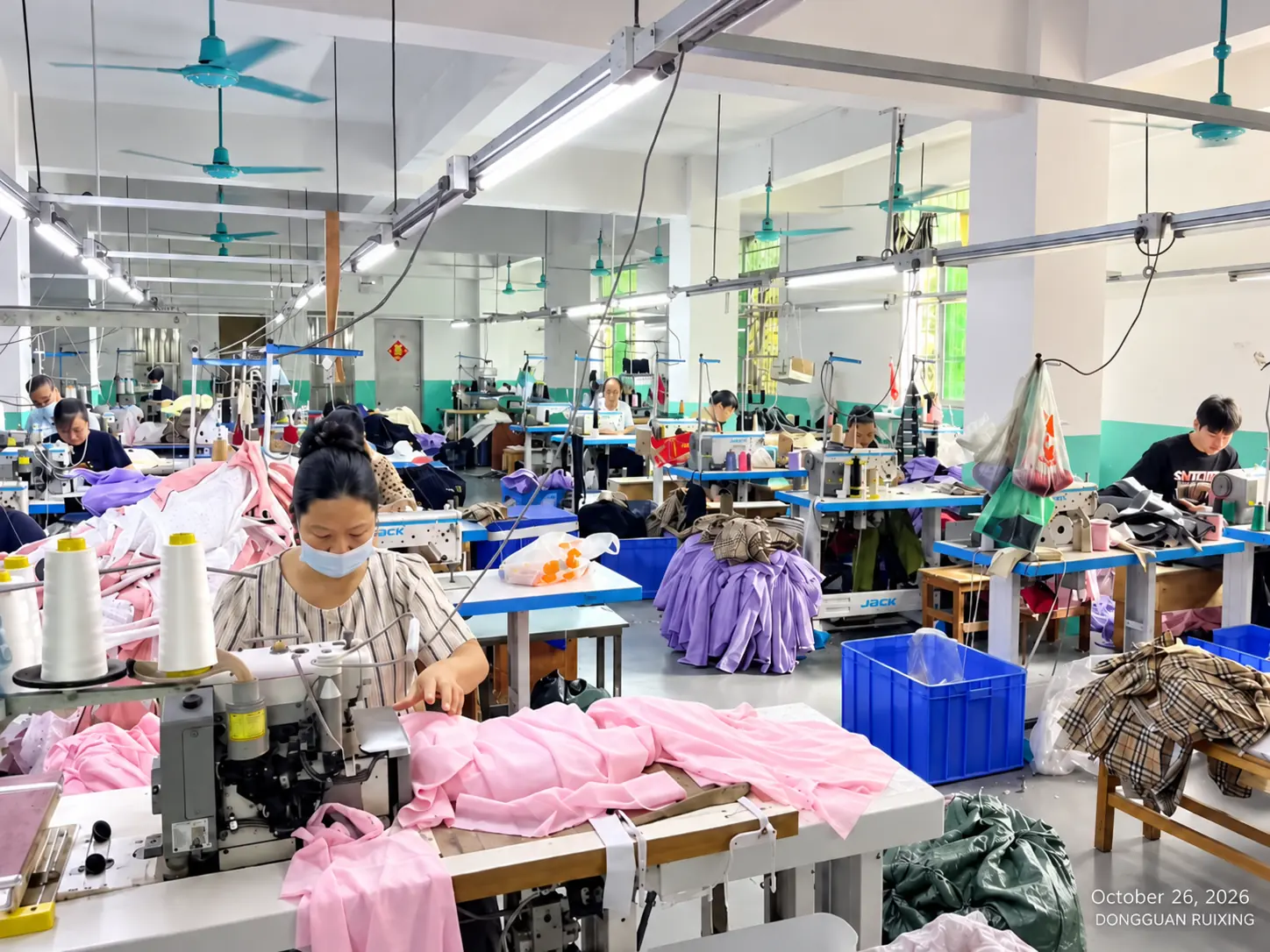 Dated Factory Overview — RUIXING Sportswear