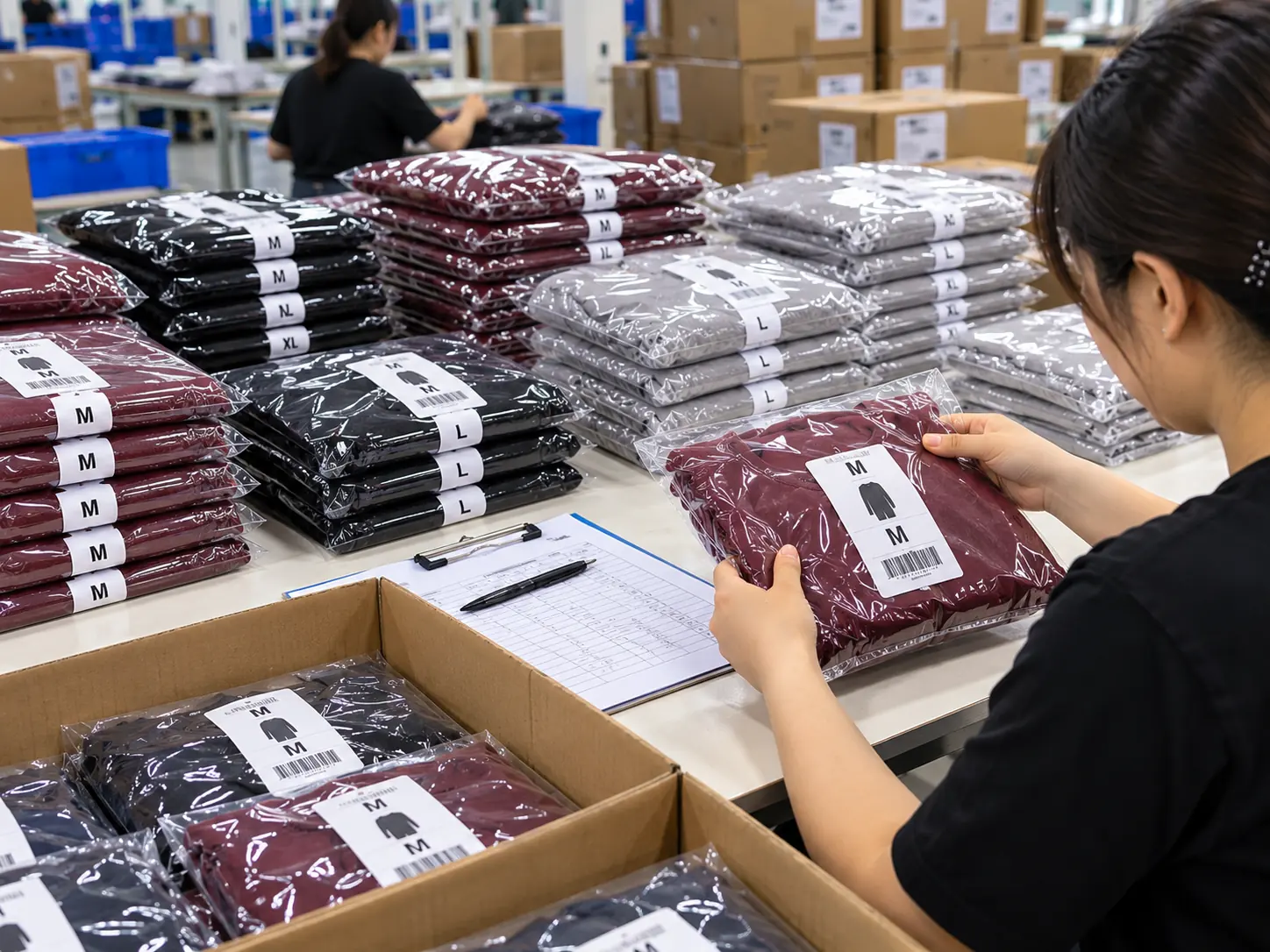 Final packing check — RUIXING Sportswear